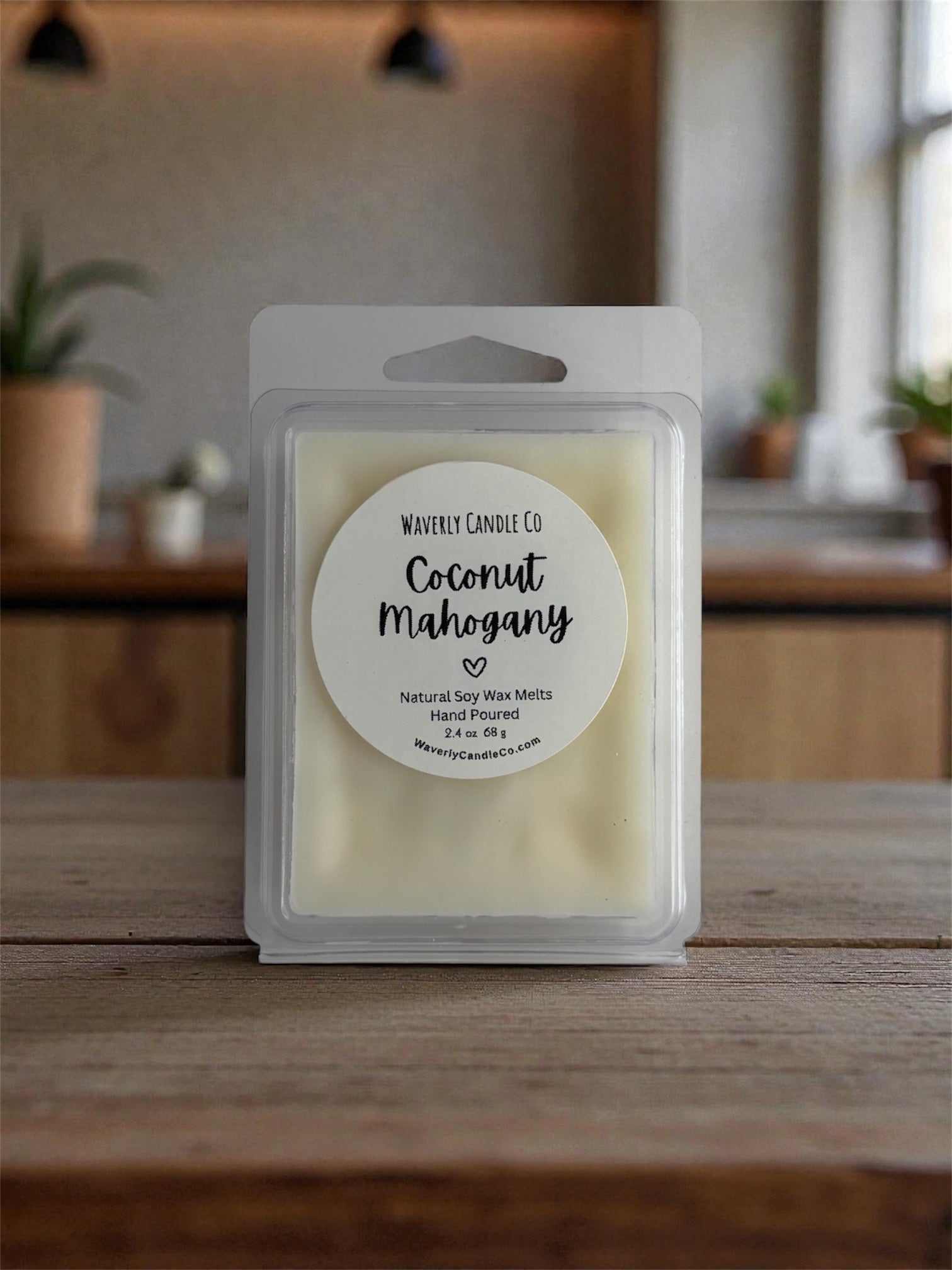Coconut Mahogany Soy Wax Melt