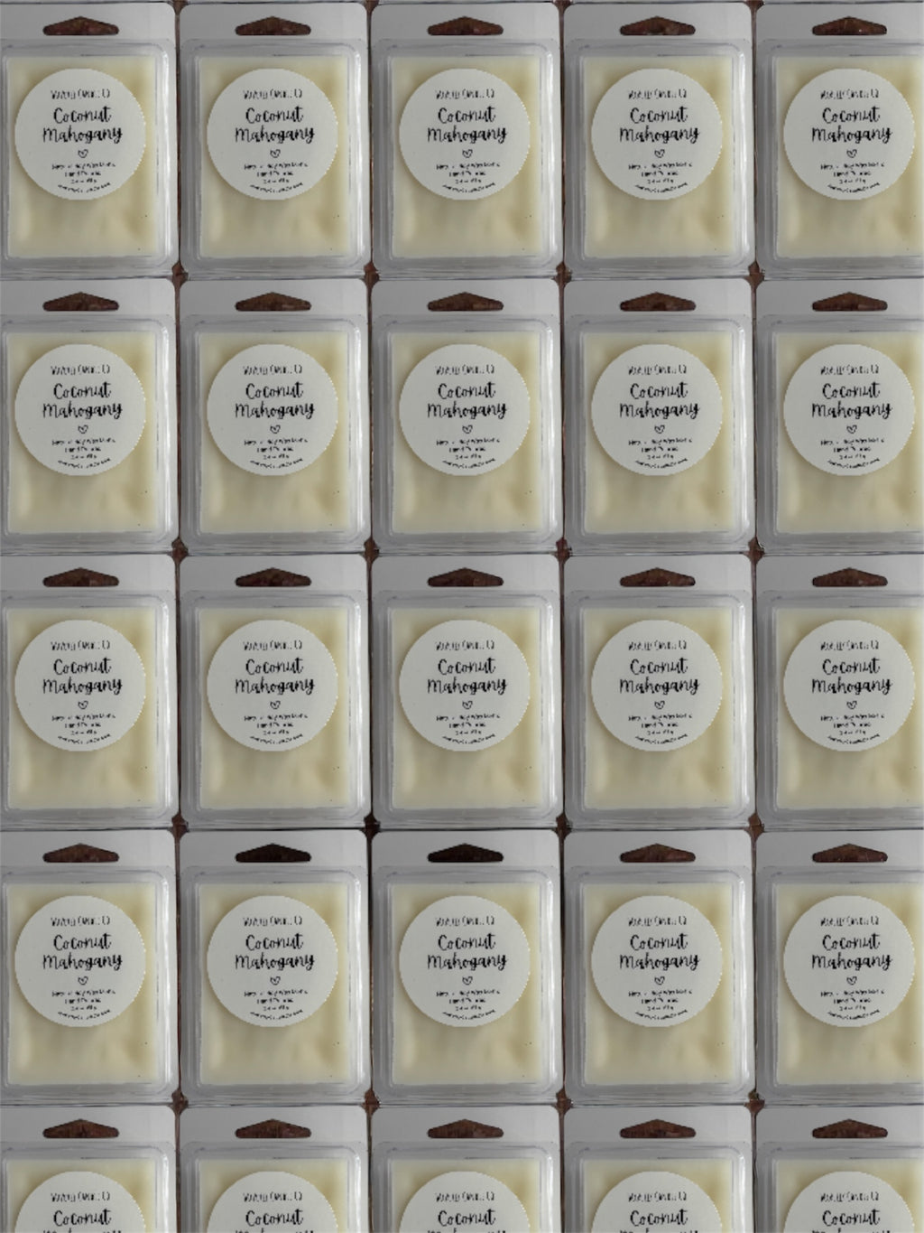 Coconut Mahogany Soy Wax Melt