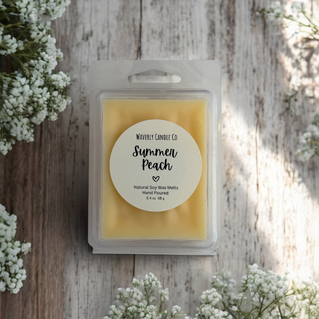 Summer Peach Soy Wax Melt